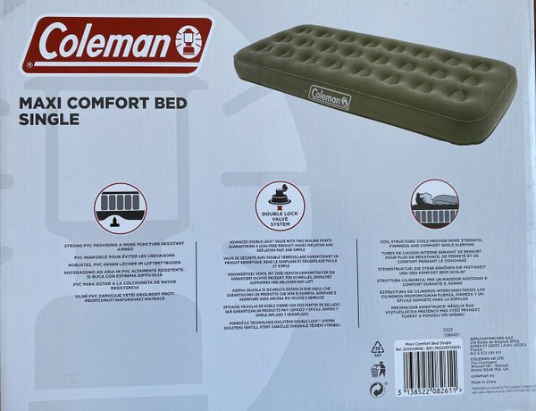 Coleman Luftbett Maxi Comfort Bed Single