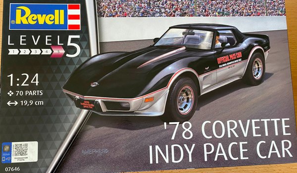 Revell Model Bausatz Corvette 78 Indy Pace Car 1:24